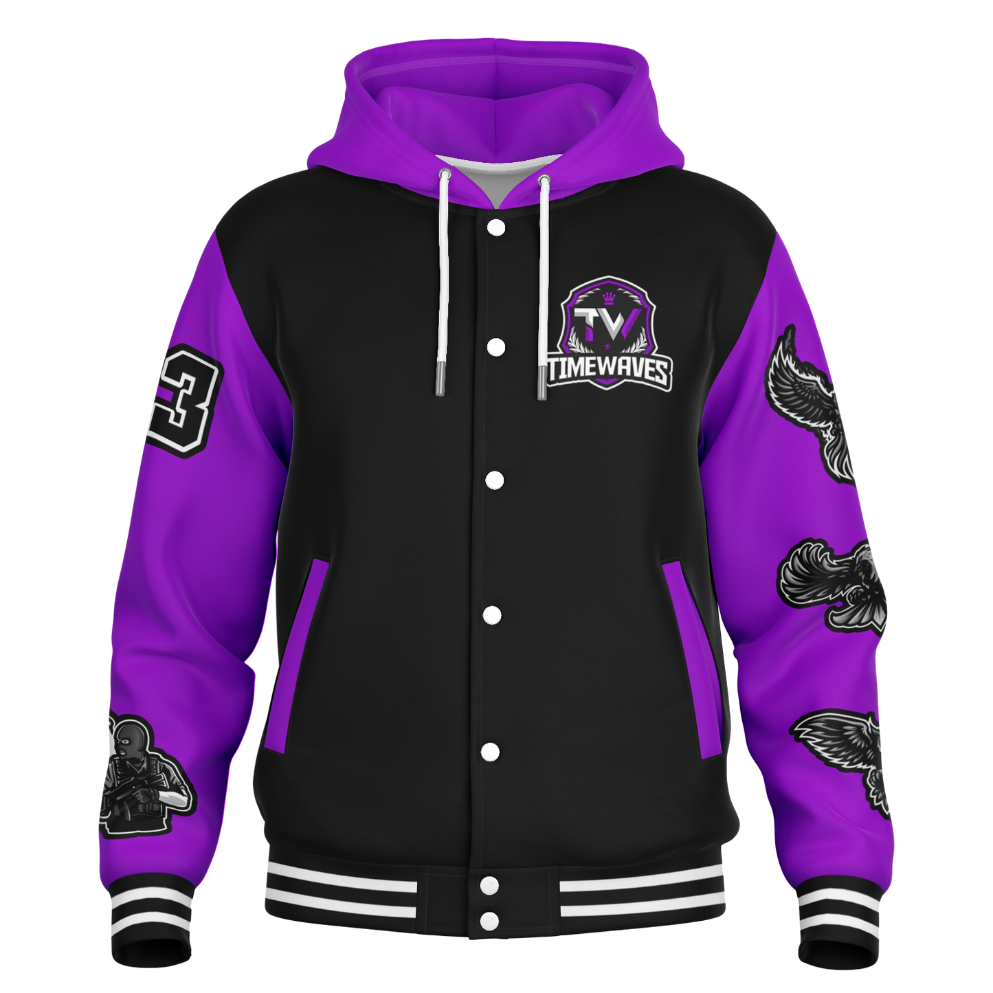 OG Hooded Varsity Jacket