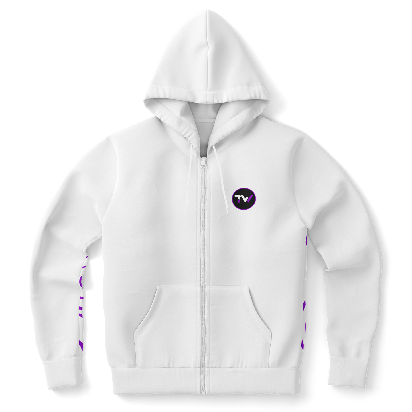 OG Fashion ZIP-UP Hoodie - White