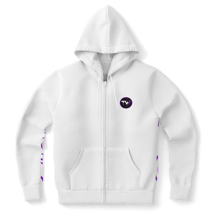 OG Fashion ZIP-UP Hoodie - White