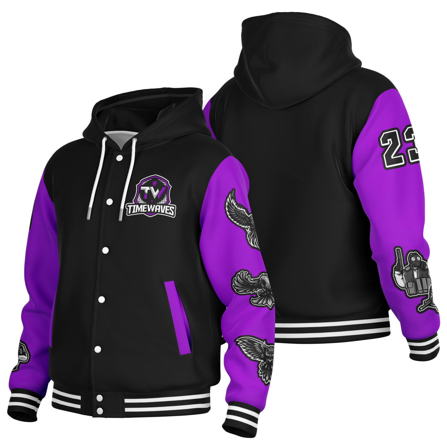 OG Hooded Varsity Jacket