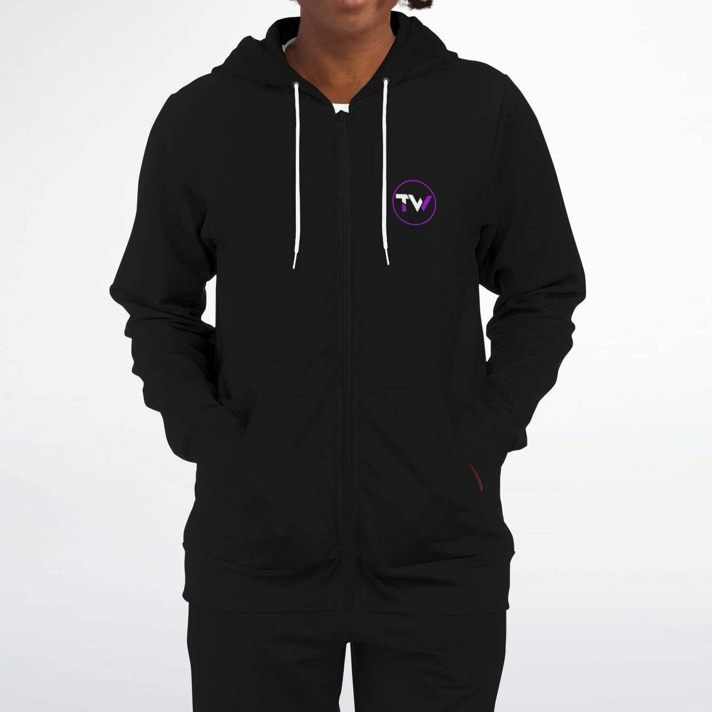 OG Fashion ZIP-UP Hoodie - Black