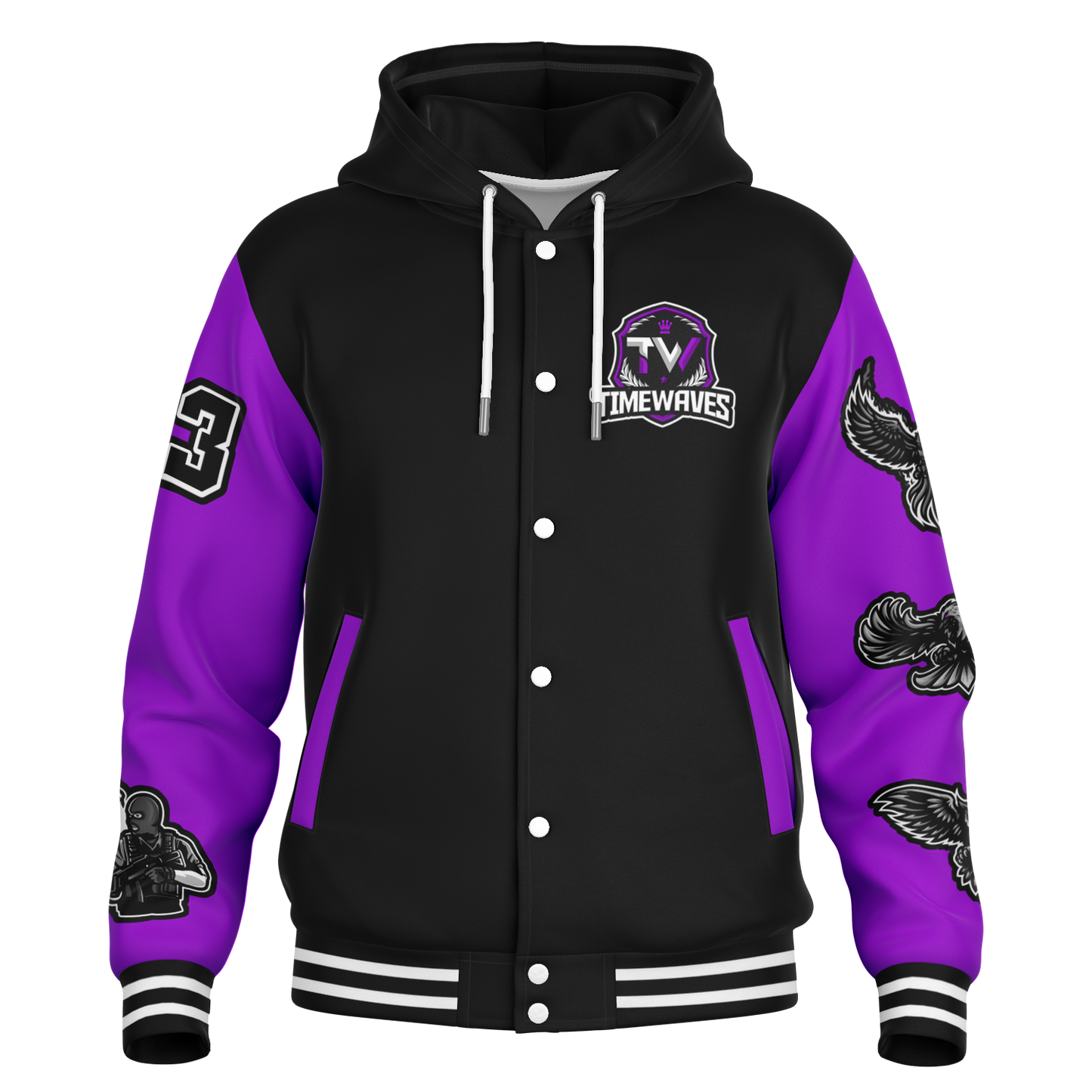 OG Hooded Varsity Jacket