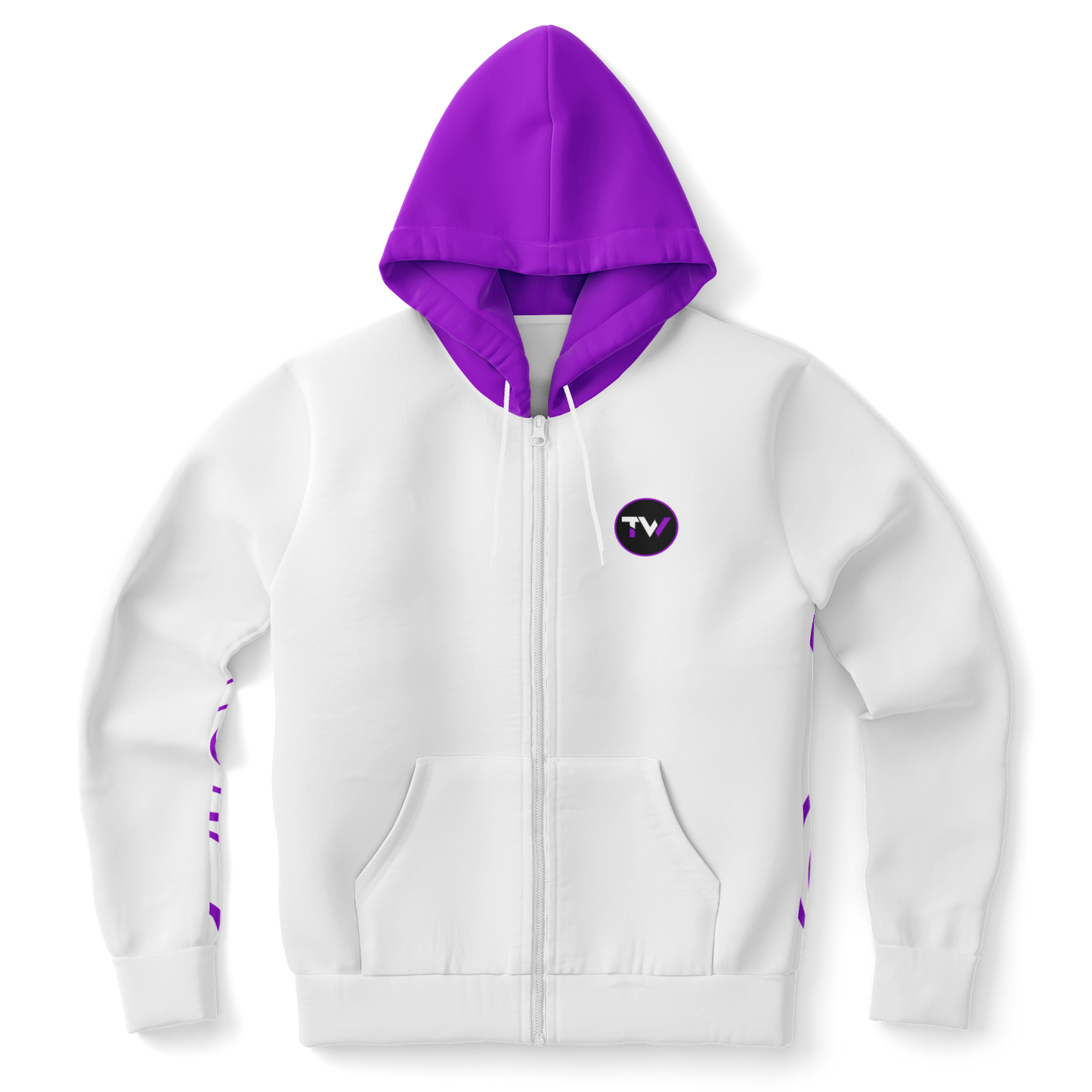 OG Fashion ZIP-UP Hoodie - White