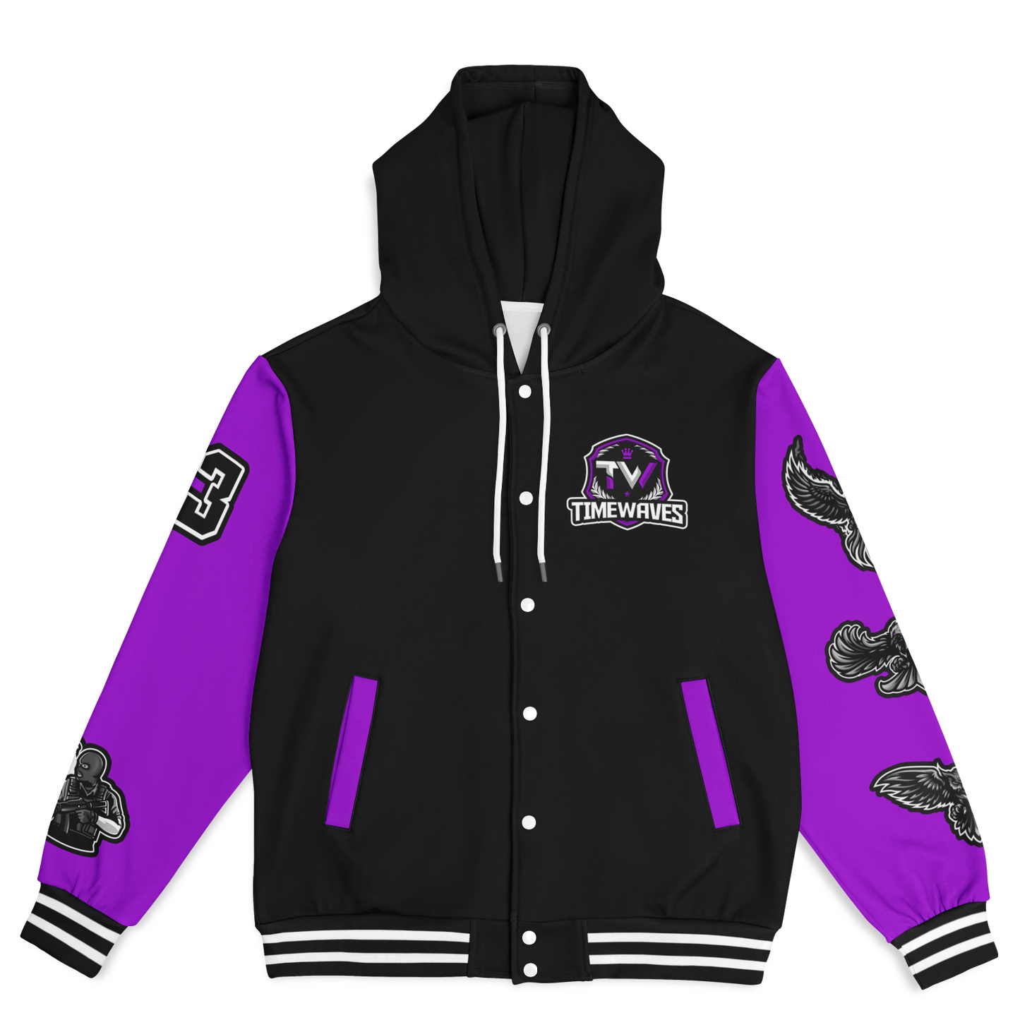 OG Hooded Varsity Jacket