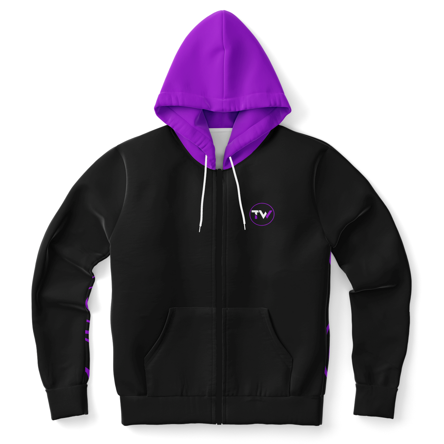 OG Fashion ZIP-UP Hoodie - Black