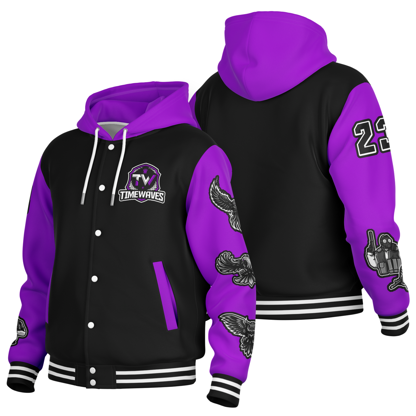 OG Hooded Varsity Jacket